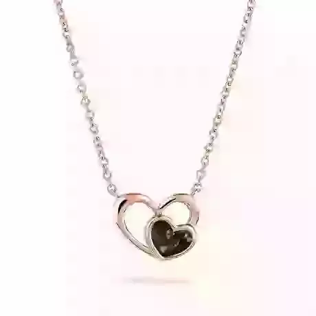 602 S 9R 9kt. Rose Gold Pendant Necklace